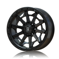 PDXX 18 inch Offroad 4X4 Wheels Satin Black VIKING