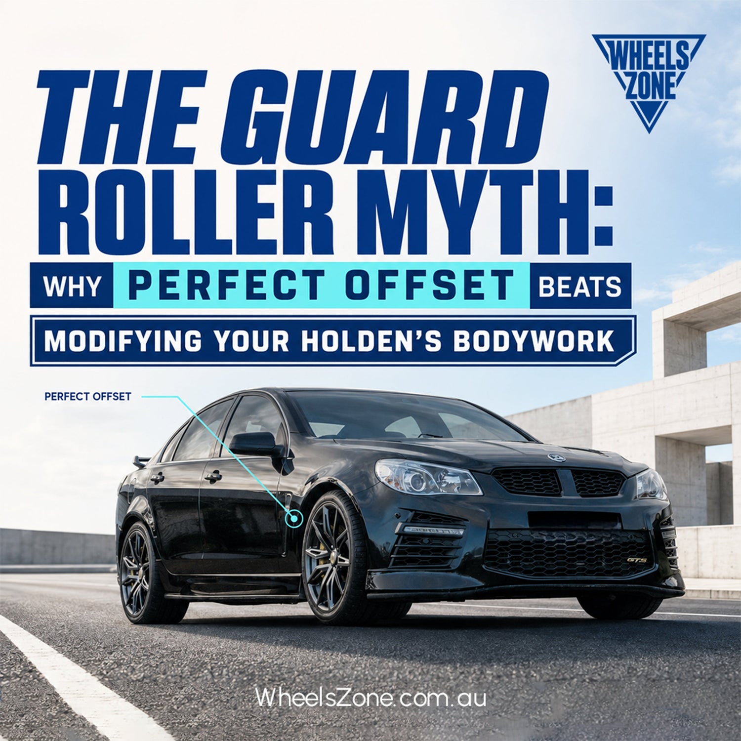 The Guard Roller Myth: Why Perfect Offset Beats Modifying Your Holden’s Bodywork