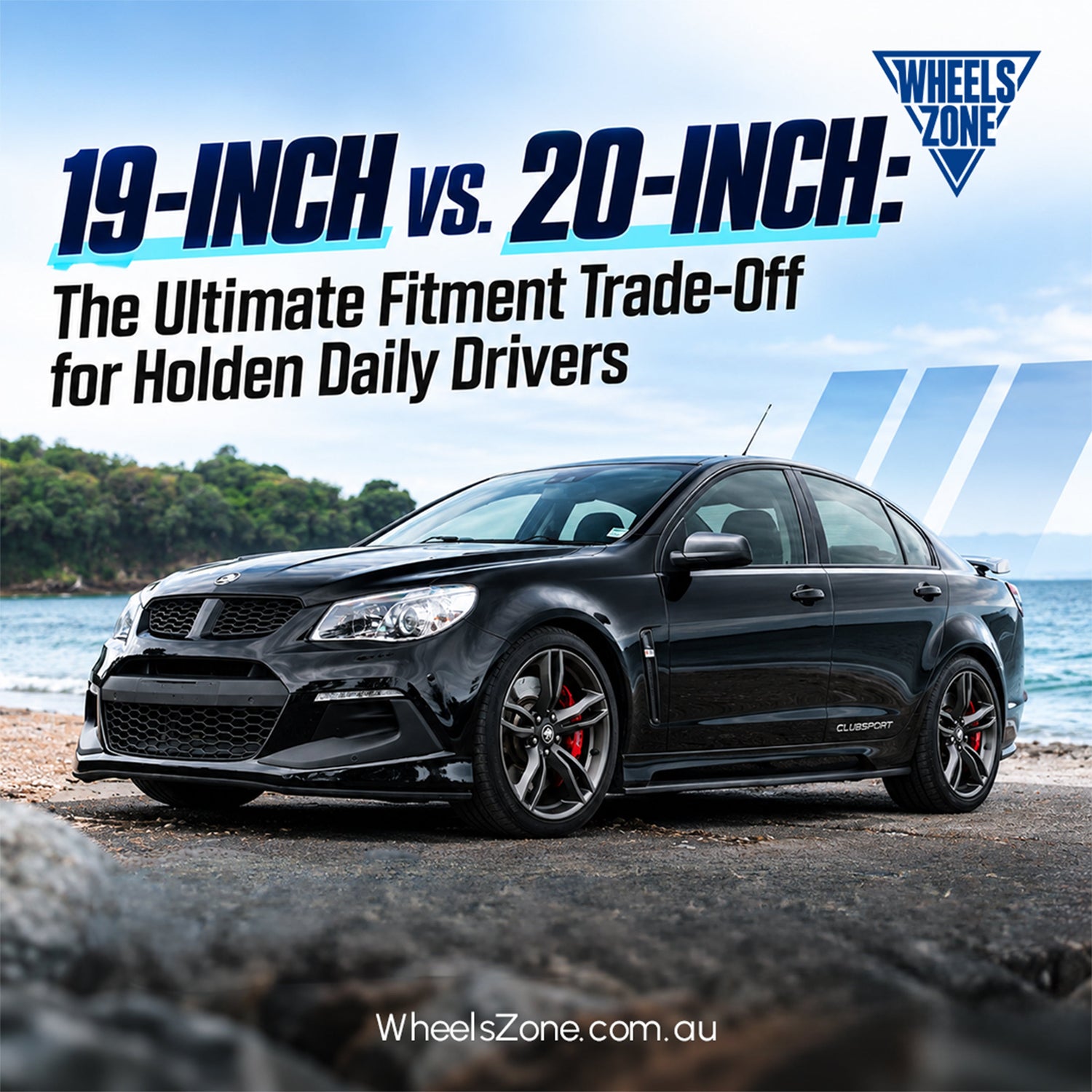 19-Inch vs. 20-Inch: The Ultimate Fitment Trade-Off for Holden Daily Drivers