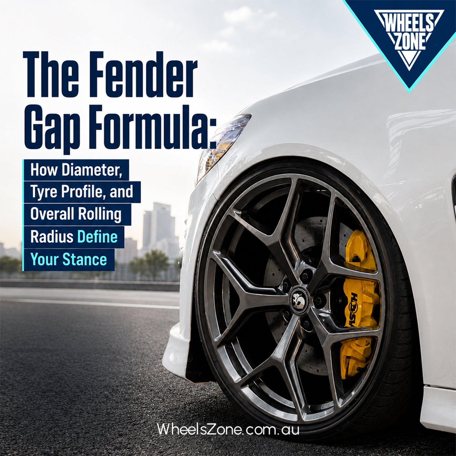The Fender Gap Formula: How Diameter, Tyre Profile, and Overall Rolling Radius Define Your Stance