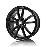 VW 19 inch Reproduction Wheels Gloss Black PV209