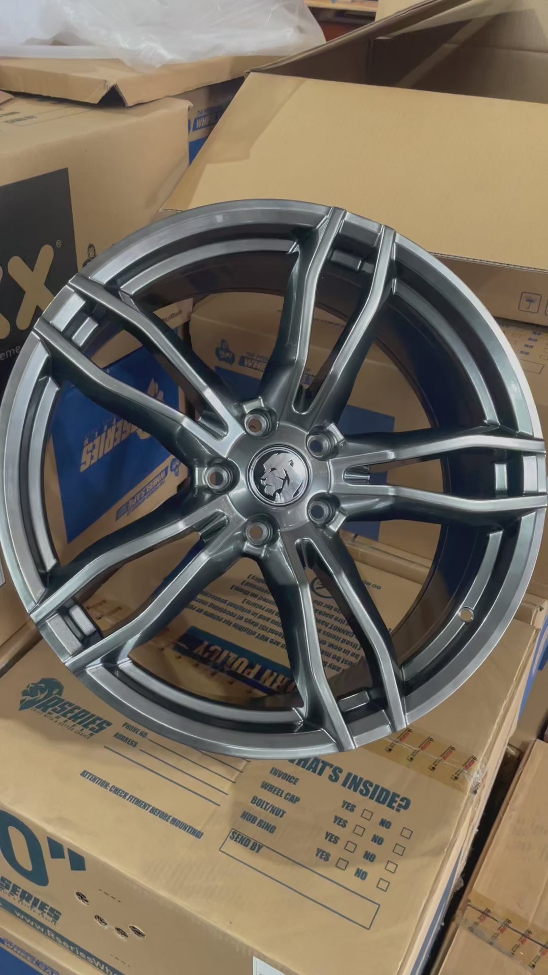 HSV 20 inch GEN-F2 SV Rapier Reproduction Wheels Hyper Shadow F1