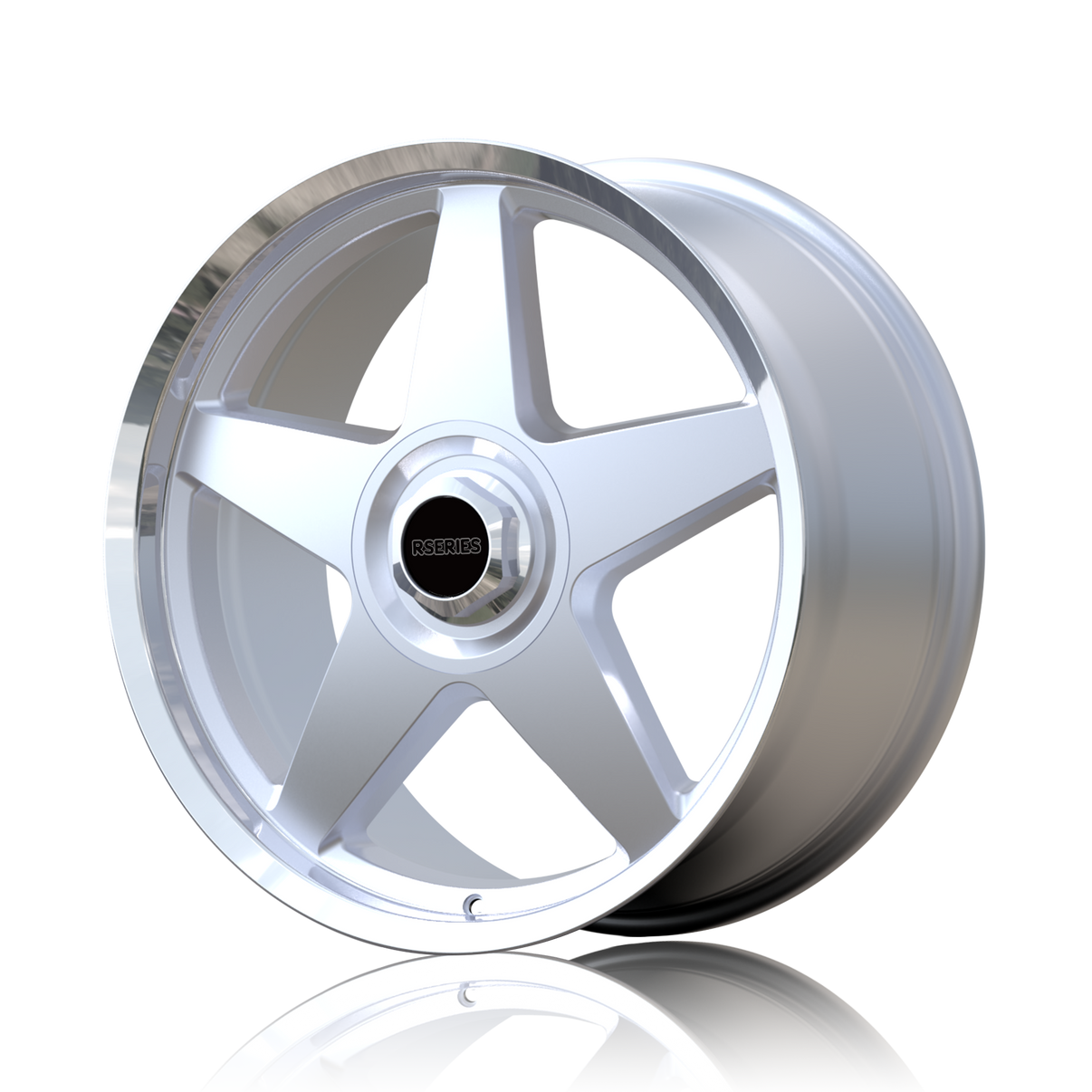 Holden 20 inch MOMO Star Style Wheels in Silver with Machined Lip CANNON