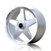 Holden 20 inch MOMO Star Style Wheels in Silver with Machined Lip CANNON