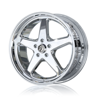 Holden 20 inch Walkinshaw Reproduction Wheels Chrome Machined Lip WALLKY WS