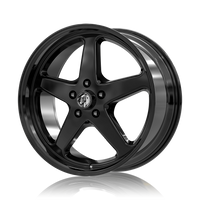 Holden 20 inch Walkinshaw Reproduction Wheels Gloss Black Machined Lip WALLKY WS