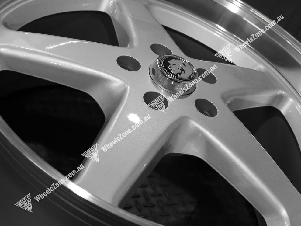 Halton Wheel Holden 20 inch Walkinshaw Style Reproduction Wheels Silver Machined Lip ...