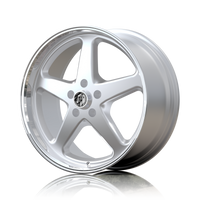 Holden 20 inch Walkinshaw Reproduction Wheels Silver Machined Lip WALLKY WS