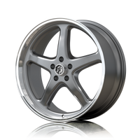 Holden 20 inch 22 inch Walkinshaw Reproduction Wheels Grey Machined Lip WSMAX
