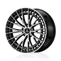Mercedes/AMG 20 inch Reproduction Wheels Gloss Black Machined Face MC838 SF