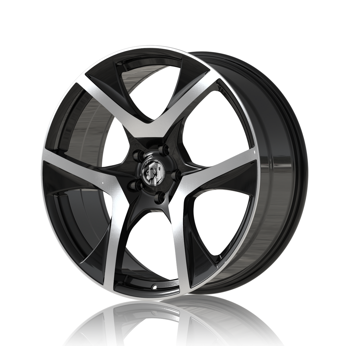 HSV 20 inch GEN-F2 Clubsport R8 Reproduction Wheels Gloss Black Machined Face VF2